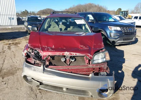 2004 Subaru Outback z USA, uszkodzony, nr VIN 4S3BH675X47631163